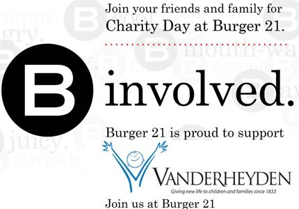 Burger 21 Fundraiser